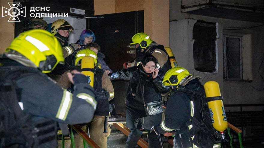 Nearly 300,000 people without power, water supply in Ukraine's Odesa after Russian attack, deputy PM says