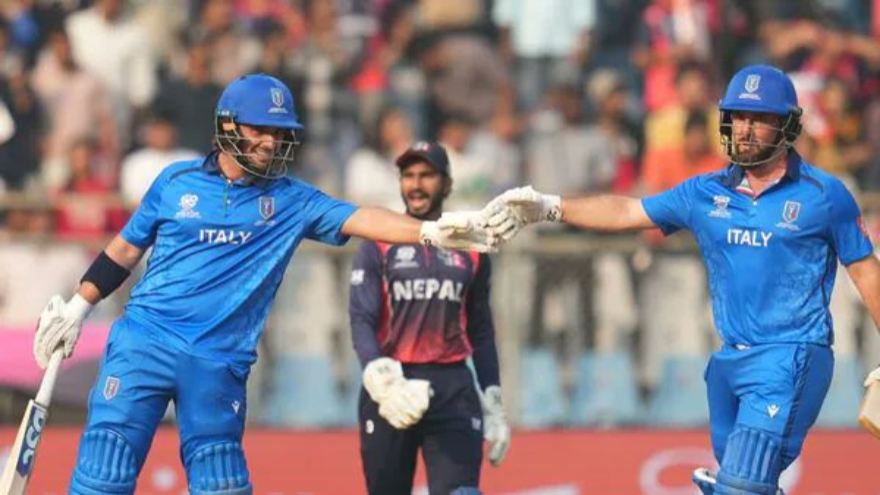 T20 World Cup: Italy crush Nepal by 10 wickets 