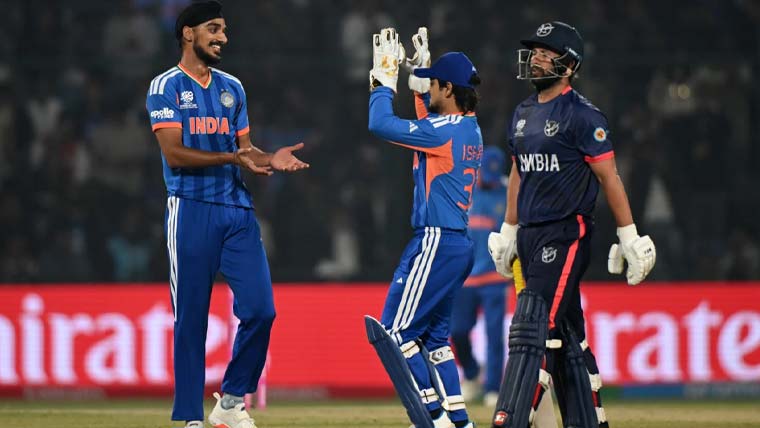 ٹی 20 ورلڈ کپ: بھارت نے نیمیبیا کو 93 رنز سے ہرا دیا