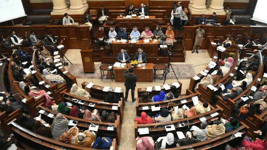 KP assembly session convened today