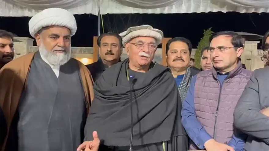 Achakzai, Allama Nasir announce to stage sit-in outside Parliament House today