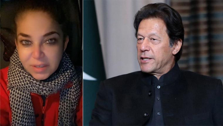 مشی خان کا عمران خان کی آنکھ کی خرابی پر تبصرہ، ویڈیو وائرل