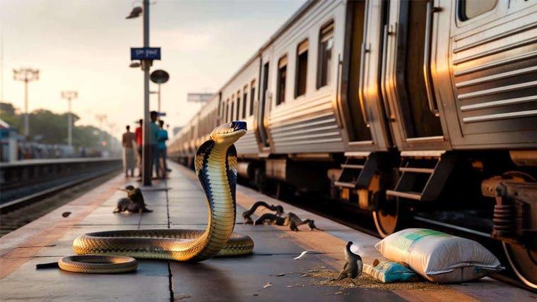 بھارت میں کنگ کوبرا ٹرینوں کے ذریعے پھیل رہے ہیں: تحقیق