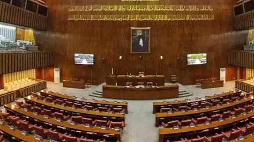 Senate rejects resolution on PTI founder's health, opposition protests