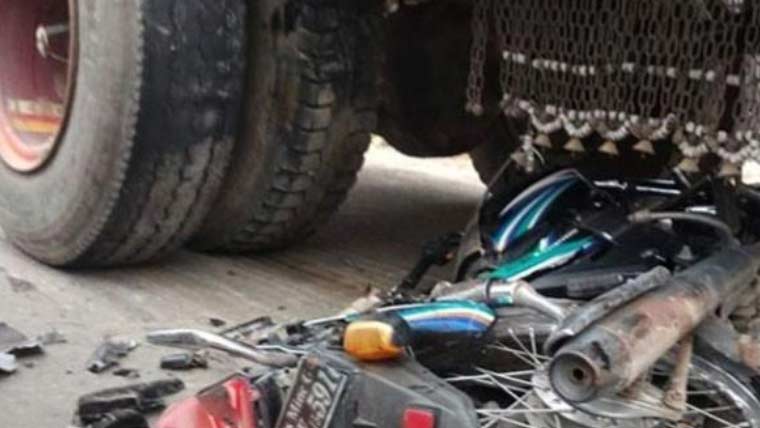 سکھیکی: ڈمپر کی ٹکر سے موٹر سائیکل سوار پولیس اہلکار جاں بحق