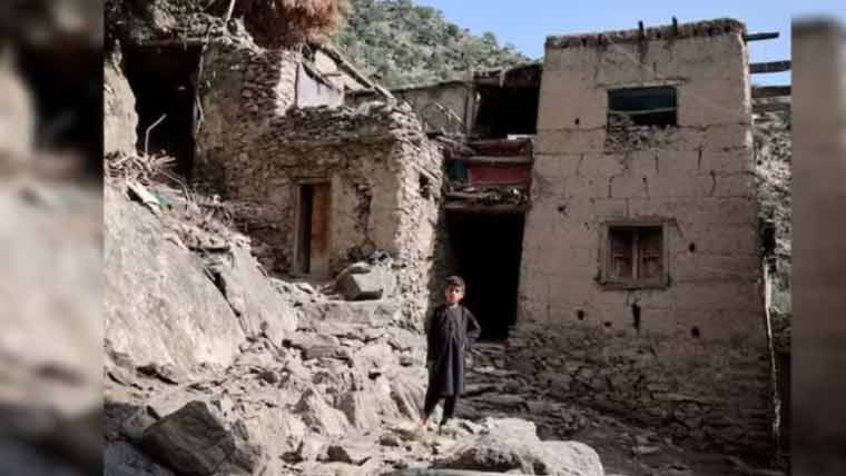افغانستان میں 4.5 شدت کا زلزلہ ، 3 افراد زخمی