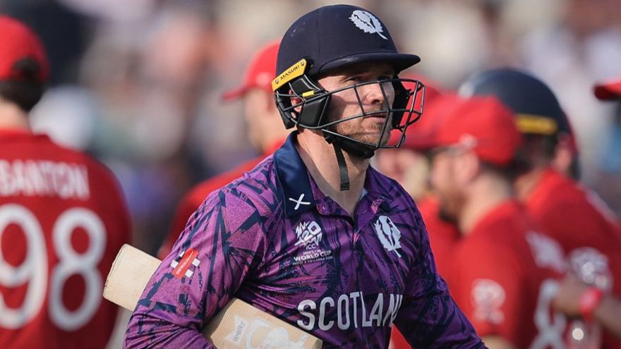England strike early as Scotland bowled out for 152 in T20 World Cup clash