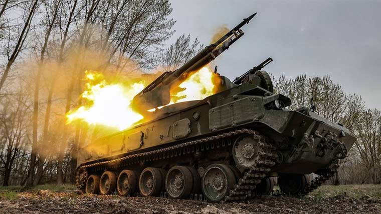 روسی افواج کی یوکرین میں پیش قدمی، ایک ہفتے میں 4 علاقوں پر کنٹرول کا دعویٰ