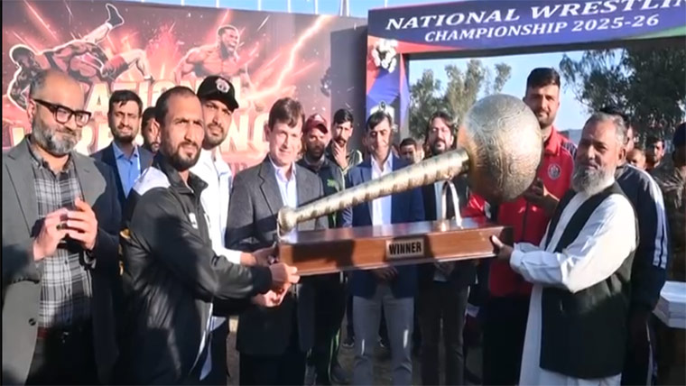 پہلی نیشنل چیف آف آرمی سٹاف ریسلنگ چیمپئن شپ 2026 اختتام پذیر