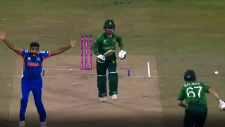 ٹی 20 ورلڈکپ:  پاکستان کی مایوس کن  بیٹنگ، 34 رنز پر4 وکٹیں گنوا دیں