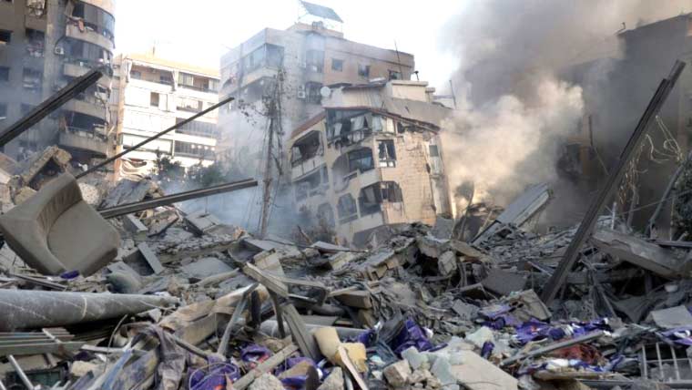 جنوبی لبنان میں اسرائیلی فضائی حملے، وادی برغز اور ریحان پر شدید بمباری