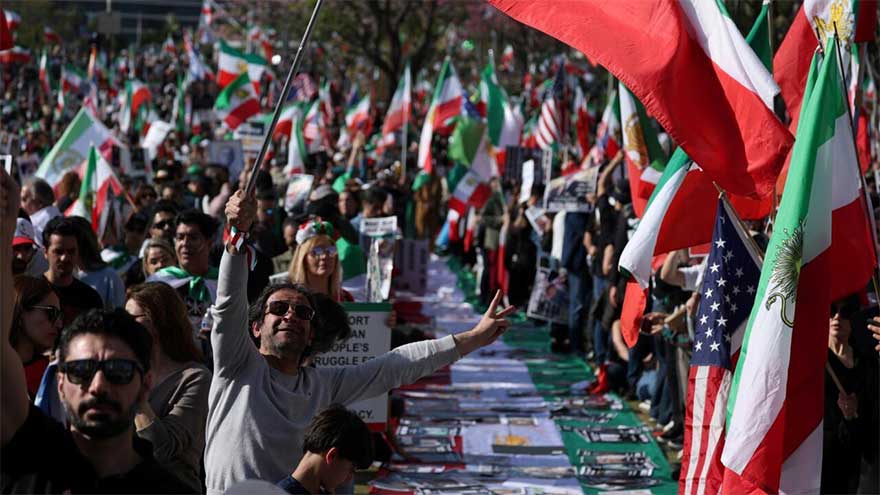 New anti-government chants in Tehran after giant rallies abroad: reports