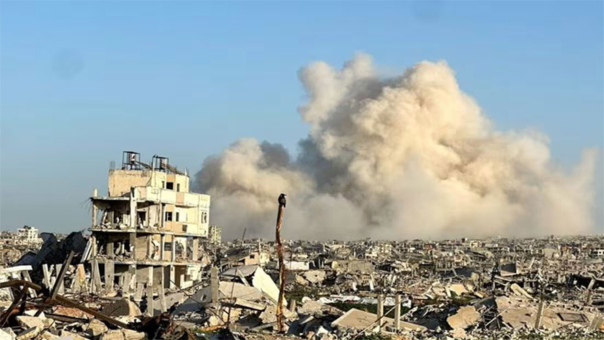 Board of Peace members pledge more than US$5 billion for Gaza, Trump says