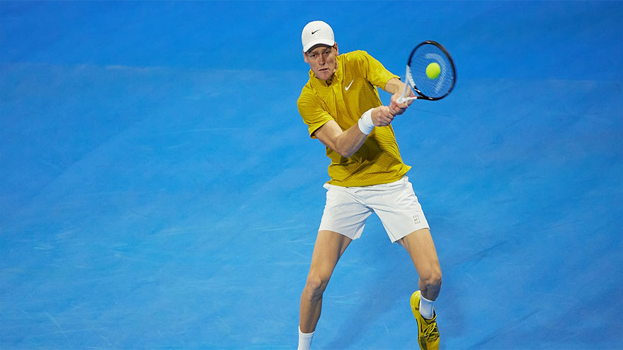 Sinner serves up impressive Doha win on his return