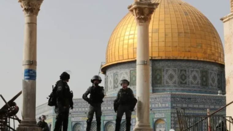 اسرائیل کا رمضان المبارک میں مسجد اقصیٰ کے گرد اضافی فورسز تعینات کرنے کا اعلان