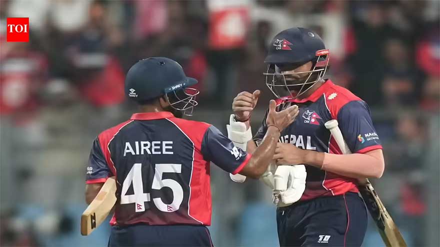 Nepal wrap up T20 World Cup campaign with win over Scotland