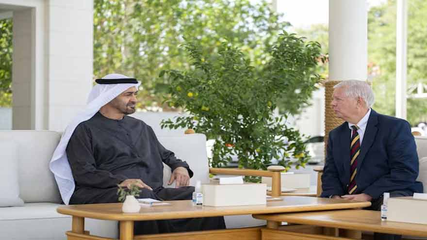 UAE president meets US senator in Abu Dhabi