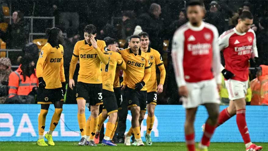 Arteta urges Arsenal to 'stand up' after title bid rocked by Wolves draw