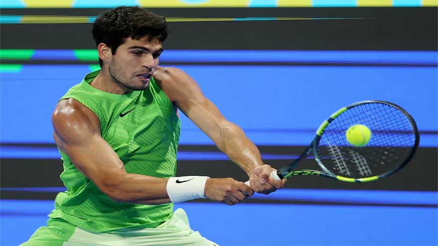 Tennis: Alcaraz charges into Doha quarterfinals