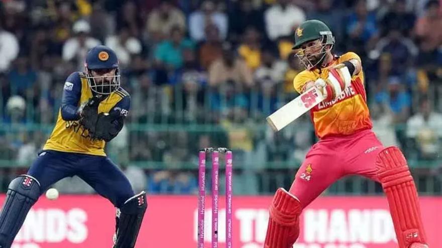 T20 World Cup: Zimbabwe go top of Group B after beating Sri Lanka by six wickets