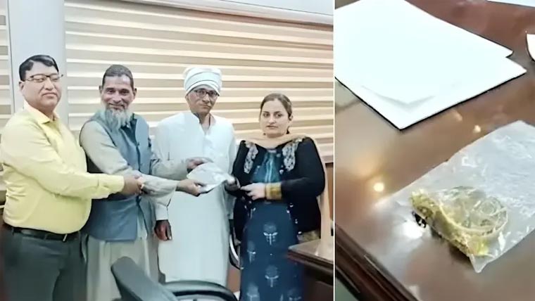 بھارت: کباڑ فروش نے سونا مالک کو چار ماہ بعد واپس لوٹا دیا
