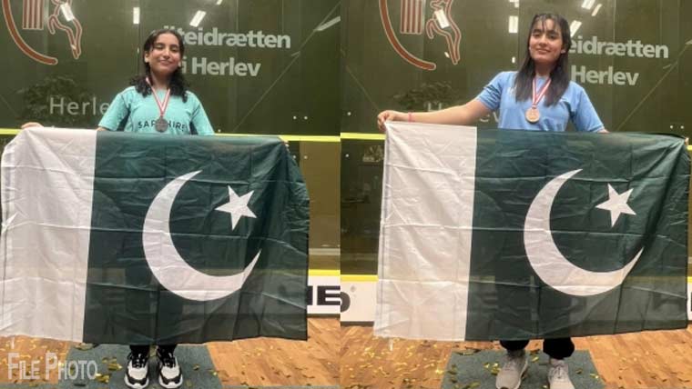 جرمن جونئیر اوپن سکواش چیمپئن شپ: علی سسٹرز نے حریفوں کو پچھاڑ دیا