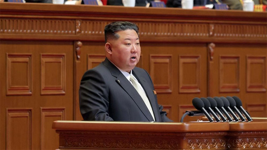 North Korea's Kim Jong Un reviews country's progress at key party congress