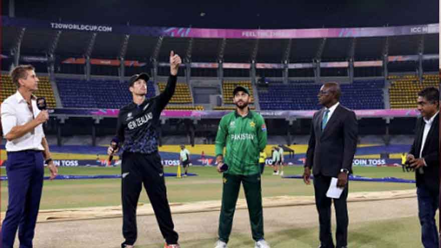 T20 World Cup: Fakhar Zaman returns as Pakistan choose to bat in rain-hit match