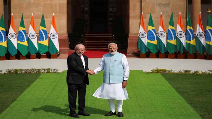 India, Brazil sign mining pact as Modi targets $20 billion trade in five years