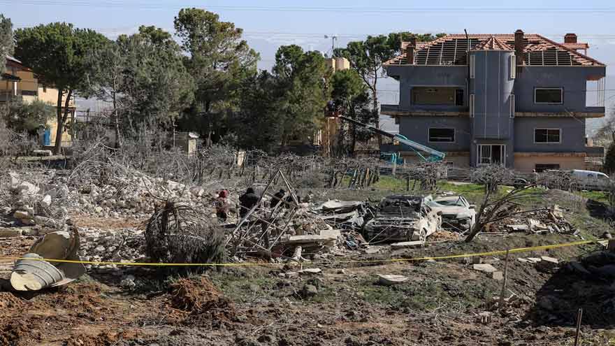 Israeli strikes in Lebanon kill at least 10, including senior Hezbollah official