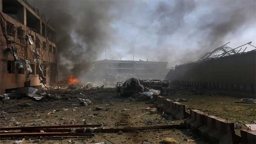 Explosions heard in Afghanistan terrorist hideouts 