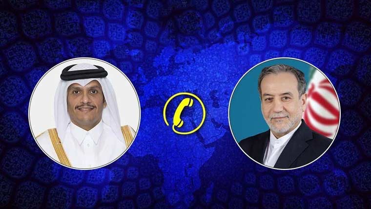 قطری وزیراعظم کا ایرانی وزیر خارجہ سے رابطہ، مذاکرات جاری رکھنے پر زور