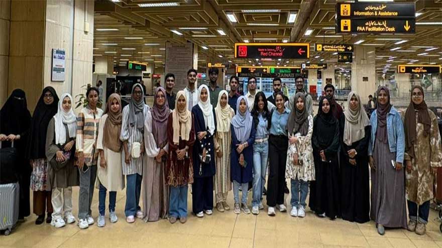 25 Sri Lankan students arrive in Pakistan for higher studies