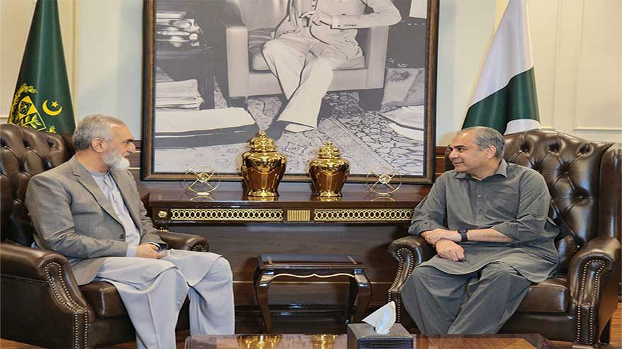 Naqvi meets GB caretaker CM, assures full security support for polls