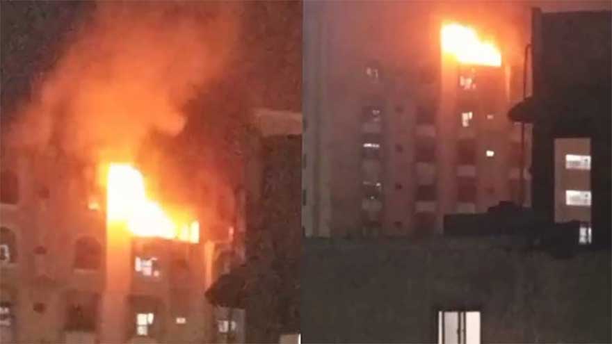 Two burnt in Karachi flat fire after gas cylinder blast