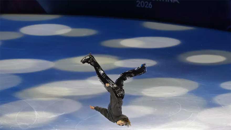 Malinin highlights mental health as Shaidorov wears panda suit at Olympic skating gala