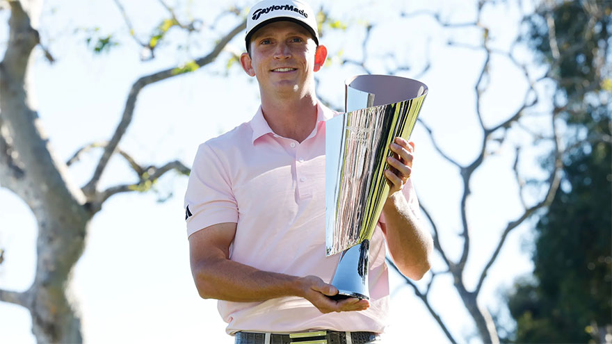 Bridgeman hangs on to claim first PGA Tour title at Riviera
