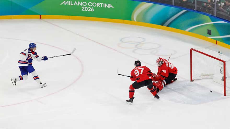 US claim long-awaited men's ice hockey gold by beating rivals Canada in overtime thriller