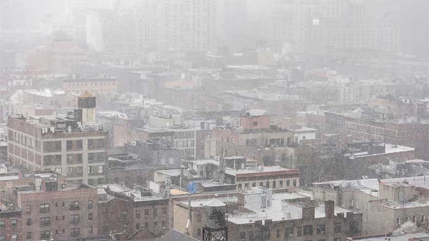 Powerful winter storm shuts schools, disrupts travel across US Northeast