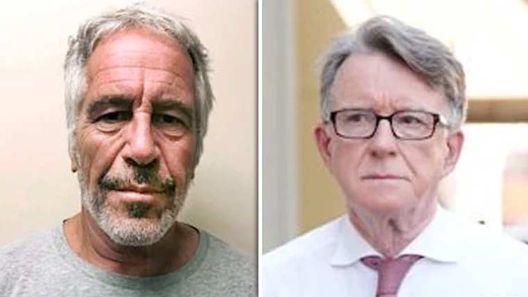 جنسی مجرم جیفری ایپسٹین سے روابط کے الزامات، سابق برطانوی سفیر پیٹر مینڈلسن گرفتار
