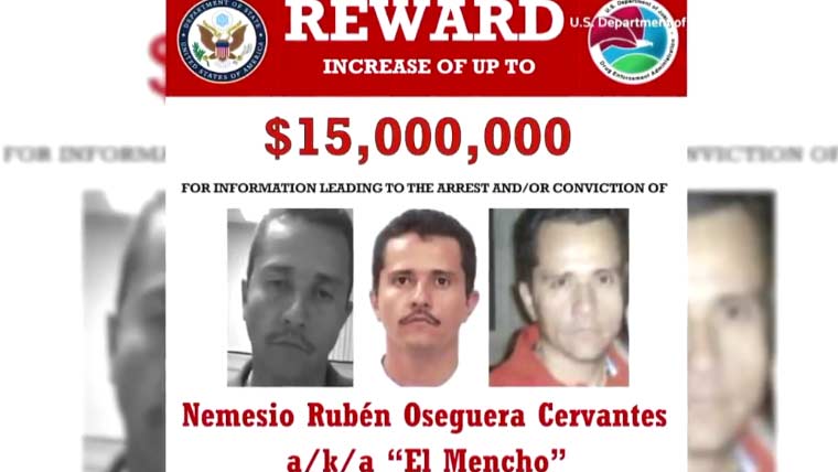 میکسیکو: ایل مینچو کی ہلاکت، ہنگاموں میں شدت، نیشنل گارڈ کے 25 اہلکار مارے گئے