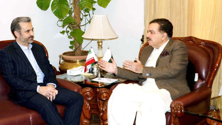 گورنر بلوچستان سے ایرانی قونصل جنرل کی ملاقات، دوطرفہ تجارت بڑھانے پر زور