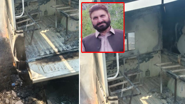 کوہاٹ: دہشت گردوں کا پولیس موبائل پر حملہ، 5 اہلکاروں سمیت 7 افراد شہید