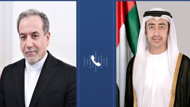 یو اے ای وزیر خارجہ کا ایرانی ہم منصب سے رابطہ، خطے کی صورتحال پر بات چیت