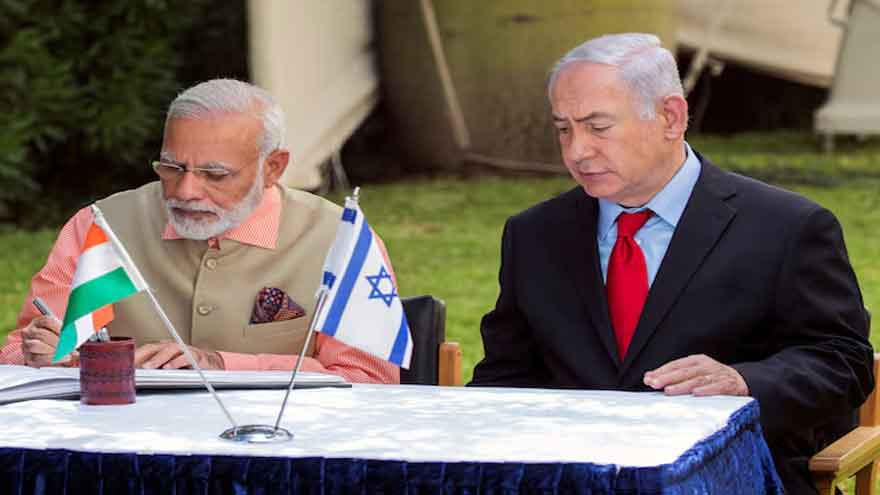 India's Modi visits Israel as US-Iran tensions mount