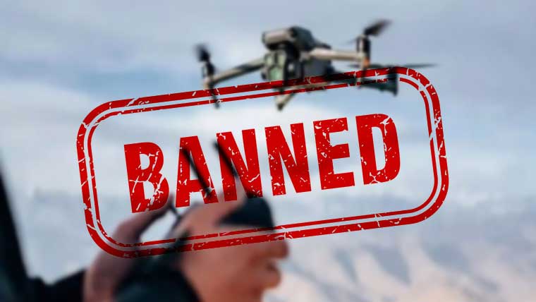 پنجاب بھر میں ڈرون اڑانے پر مکمل پابندی عائد