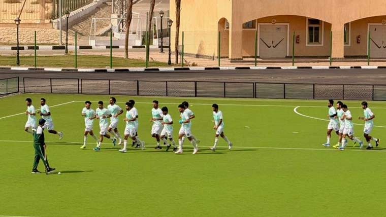 ہاکی ورلڈ کپ کوالیفائنگ راؤنڈ کی تیاری کیلئے قومی ٹیم نے مشقوں کا آغاز کردیا