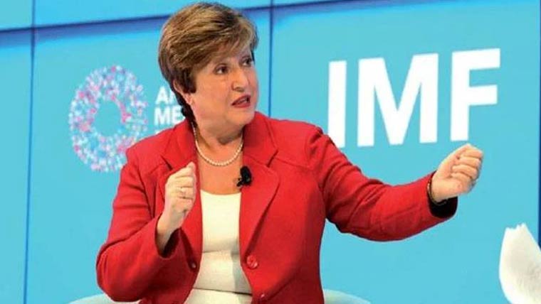 ٓئی ایم ایف کا امریکا کو تجارتی کشیدگی ختم، بلند ٹیرف کم کرنے پر زور