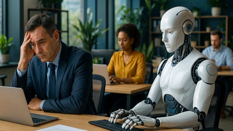 برطانیہ میں اے آئی کے باعث 80 لاکھ وائٹ کالر ملازمتیں خطرے میں