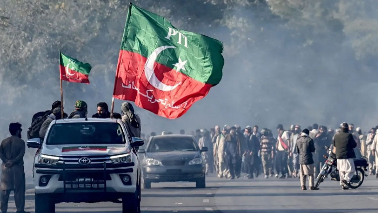 مختلف مقدمات میں مطلوب پی ٹی آئی قیادت کی عدم گرفتاری پر جج برہم